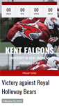 Mobile Screenshot of kentfalcons.co.uk